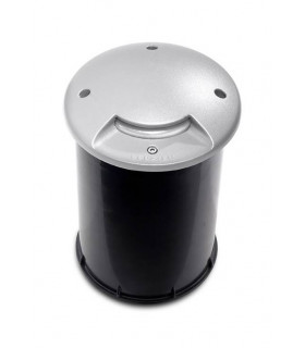 Outdoor LED Uplight Recessed Grey 13cm 64lm 4200K IP67