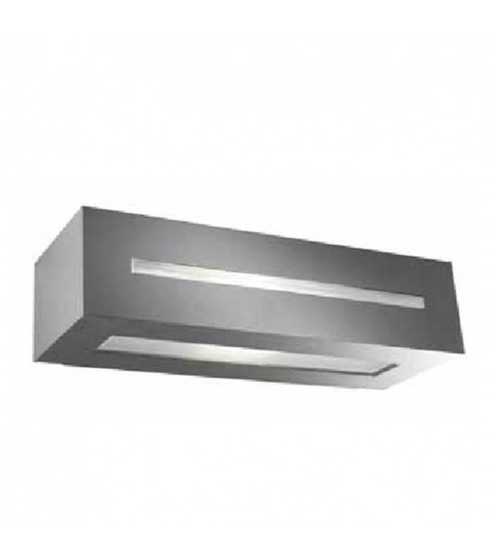 Outdoor Wall Light Urban Grey 1x E27 IP44