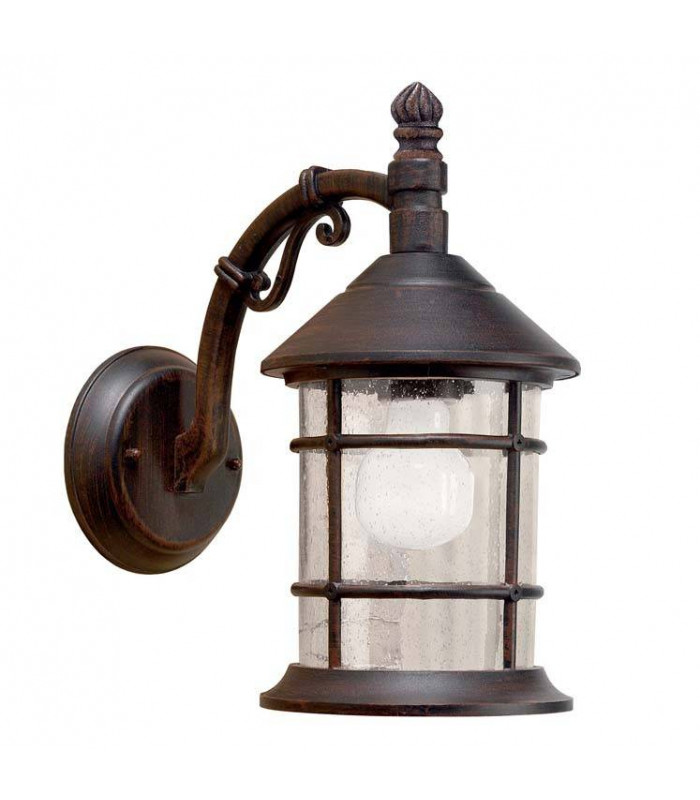 Wall Lantern Oxide Brown 1x E27