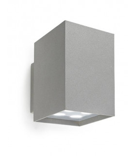Outdoor LED Up & Down Wall Light Grey 1690lm 3000K IP55