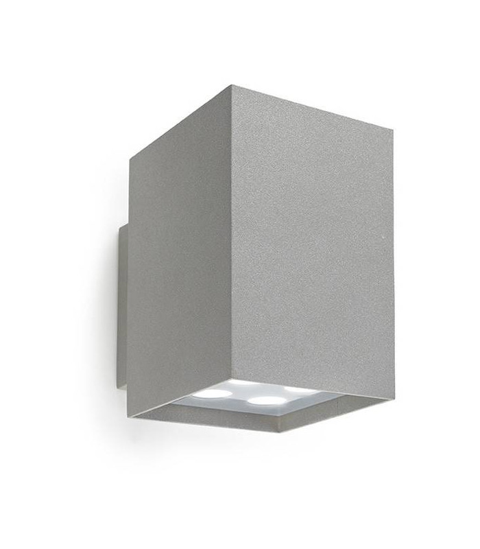 Outdoor LED Up & Down Wall Light Grey 1690lm 3000K IP55