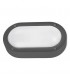 Outdoor Flush Wall Light Basic Urban Grey 1x E27 22cm 0lm IP65