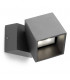 Outdoor LED Wall Light Urban Grey 1027lm 3000K IP65