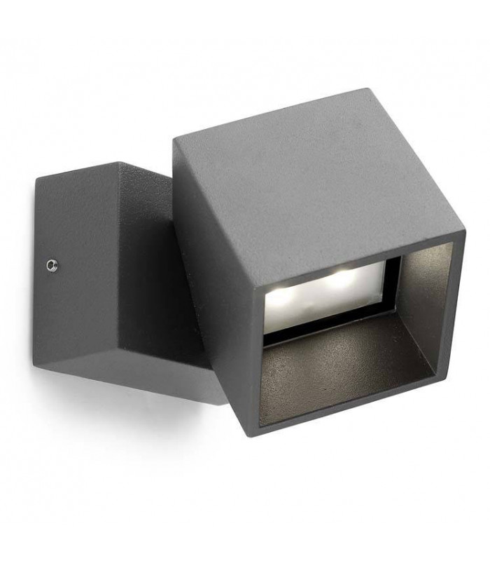 Outdoor LED Wall Light Urban Grey 1027lm 3000K IP65
