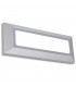 Outdoor LED Wall Surface Mounted Light Grey 8cm 440lm 4000K IP65