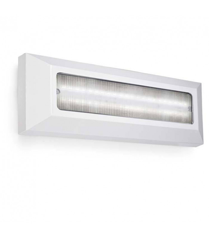 Outdoor LED Wall Surface Mounted Light Grey 8cm 396lm 3000K IP65