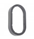 Outdoor LED Bulkhead Wall Light Grey White 701lm 3000K IP65