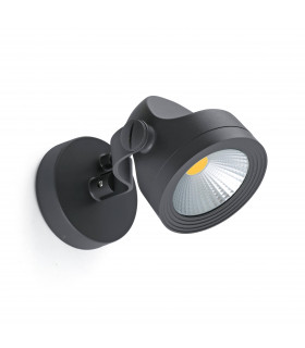 Outdoor LED Dark Grey Spotlight 15W 4000K IP65