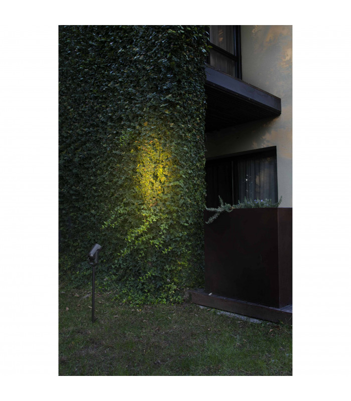 Outdoor LED Spike Light Black H50 14W 3000K IP65