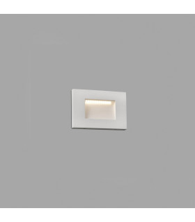 Outdoor LED Recessed Wall Light White 3.6W 3000K IP65