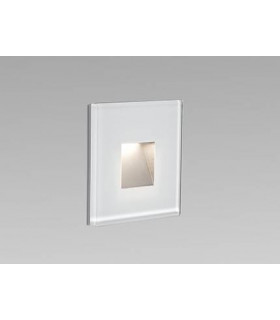 Outdoor LED Recessed Wall Light White 2W 2700K IP65
