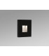 Outdoor LED Recessed Wall Light Black 2W 2700K IP65