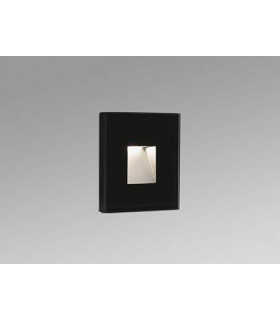 Outdoor LED Recessed Wall Light Black 2W 2700K IP65