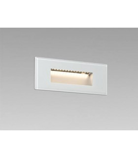 Outdoor LED Recessed Wall Light White 5W 2700K IP65