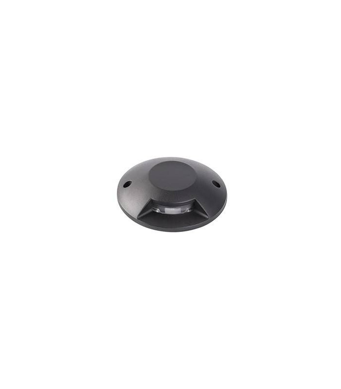 Outdoor LED Recessed Ground Light Black 6W 3000K IP67