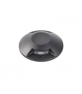Outdoor LED Recessed Ground Light Black 2x 6W 3000K IP67