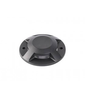 Outdoor LED Recessed Ground Light Black 4x 3W 3000K IP67