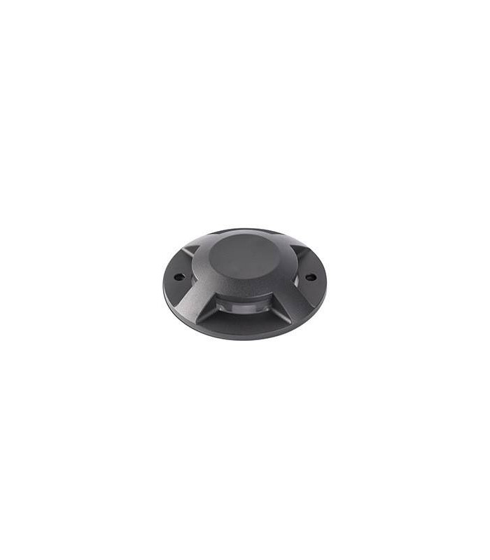 Outdoor LED Recessed Ground Light Black 4x 3W 3000K IP67