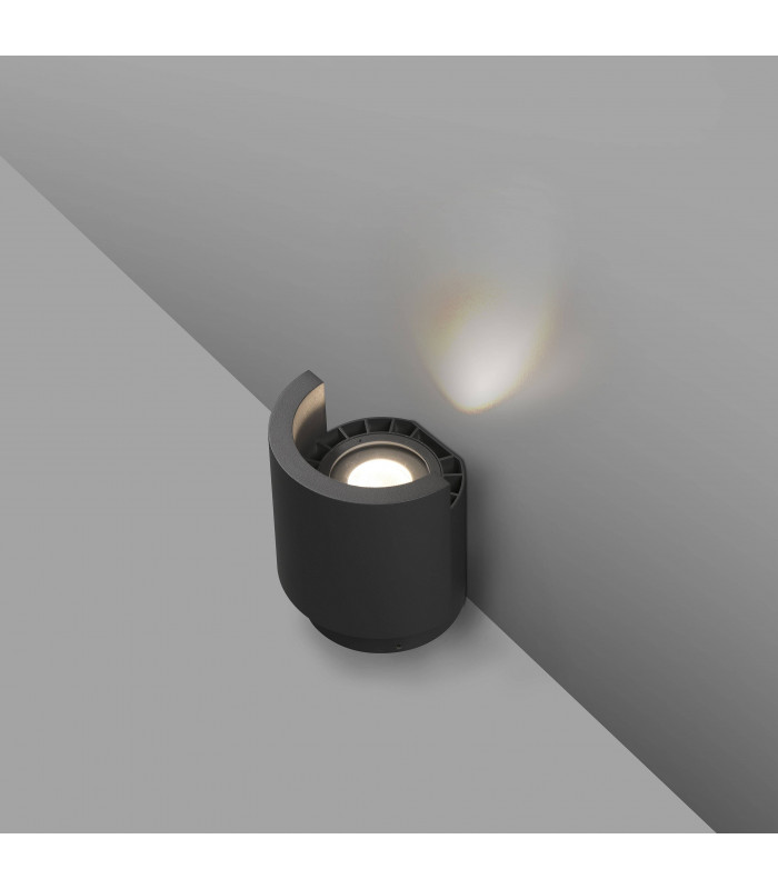Outdoor LED Projector Wall Light Dark Grey 16W 3000K IP65