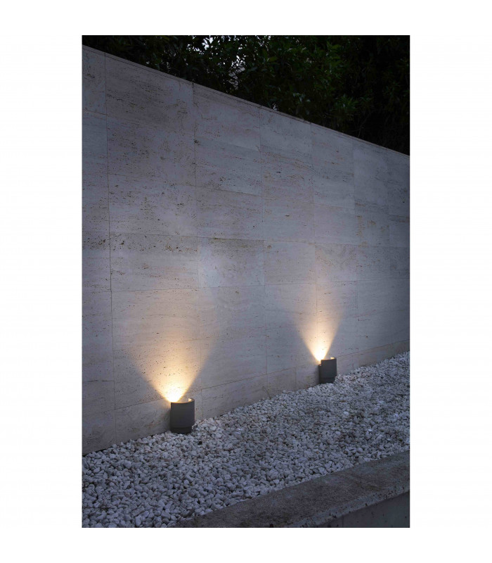 Outdoor LED Projector Wall Light Dark Grey 16W 3000K IP65