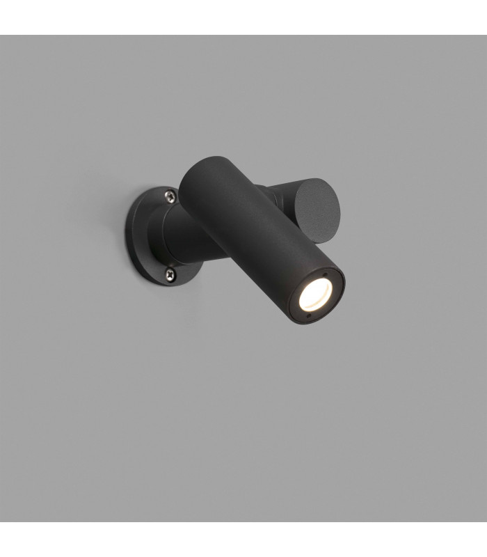 Outdoor Wall Lamp Spotlight Dark Grey 6W H140 IP65