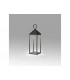 Outdoor LED Wall Lantern Dark Grey Portable 2W IP54