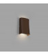 Outdoor LED Rust Brown Up Down Wall Light 6W 3000K IP54