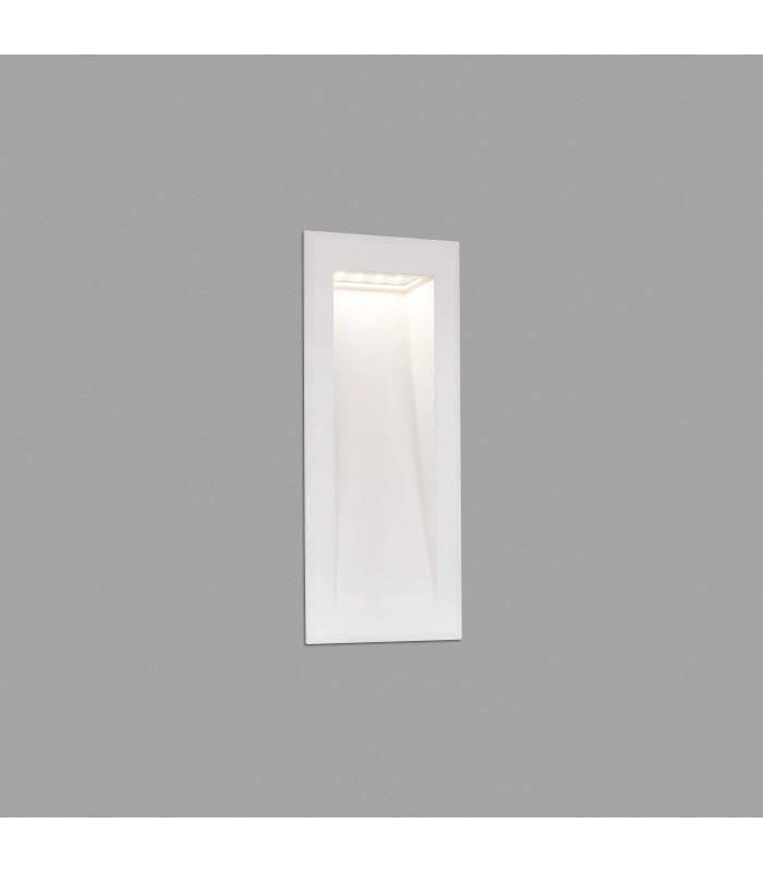 Outdoor Led White Recessed Wall Lamp IP65