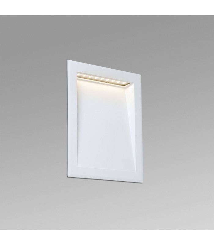 Outdoor Led White Recessed Wall Lamp IP65