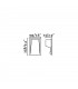 Outdoor Led White Recessed Wall Lamp IP65