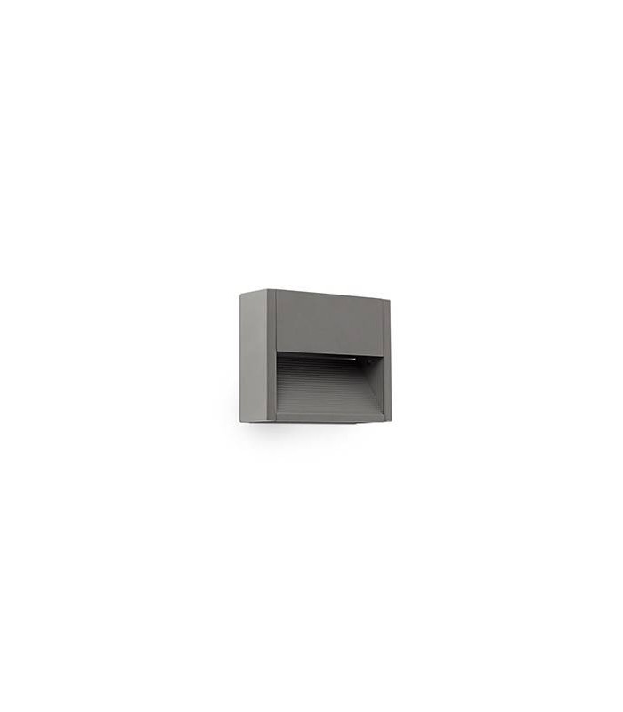 Outdoor Surface Mounted LED Wall Lamp Dark Grey 3W 3000K IP54