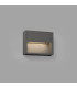 Outdoor Surface Mounted LED Wall Lamp Dark Grey 3W 3000K IP54
