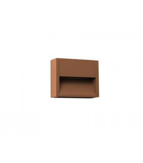 Outdoor Surface Mounted LED Wall Lamp Rust 3W 3000K IP54