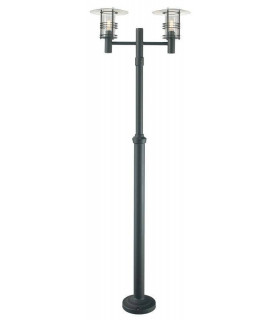 Outdoor Twin Lamp Post, E27