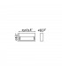 Outdoor Surface Mounted LED Wall Lamp Rust 6W 3000K IP54