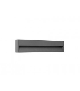 Outdoor Surface Mounted LED Wall Lamp Dark Grey 12W 3000K IP54
