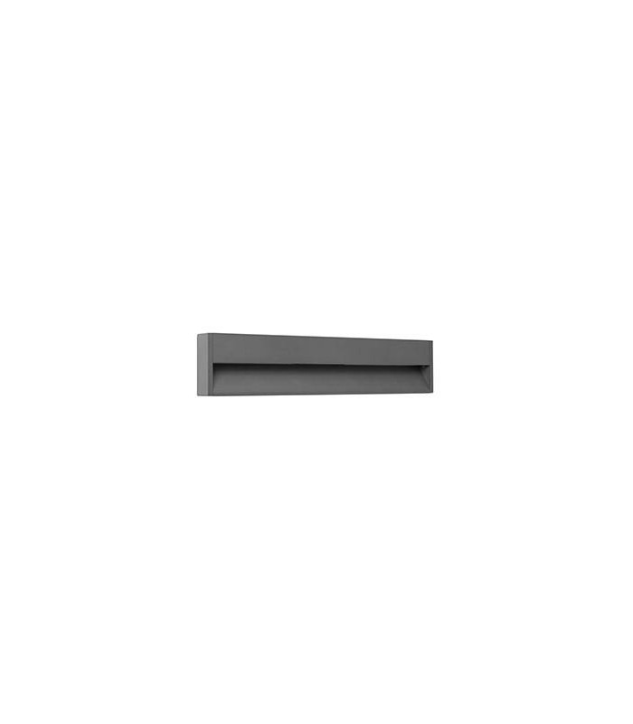 Outdoor Surface Mounted LED Wall Lamp Dark Grey 12W 3000K IP54