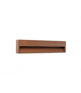 Outdoor Surface Mounted LED Wall Lamp Rust 12W 3000K IP54