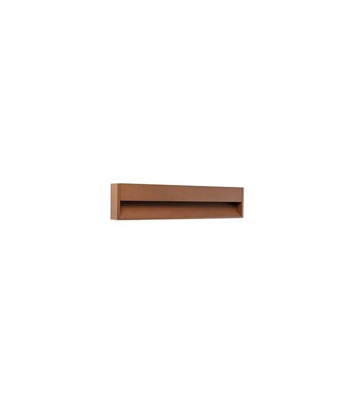 Outdoor Surface Mounted LED Wall Lamp Rust 12W 3000K IP54