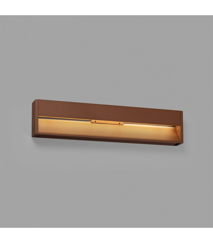 Outdoor Surface Mounted LED Wall Lamp Rust 12W 3000K IP54