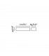 Outdoor LED Rust Brown Up Down Wall Light 16W 3000K IP65