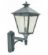 1 Light Outdoor Wall Lantern Light Black IP54, E27