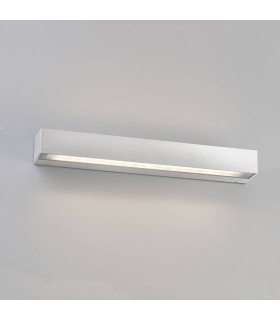 Outdoor LED Polished Aluminium Up Down Wall Light 30W 3000K IP65
