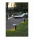 Outdoor LED Dark Grey Bollard Pedestal Lamp 18W 3000K IP65