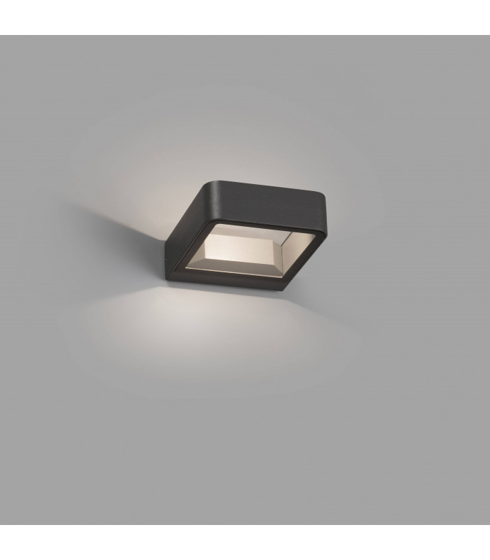 Outdoor LED Dark Grey Up Down Wall Light 5W 3000K IP65