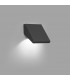 Outdoor LED Dark Grey Wall Downlight 10W 3000K IP65