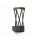 Outdoor Led Dark Grey Wall Light 10W 3000K IP65