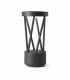 Outdoor Led Dark Grey Pedestal Lamp 10W 3000K IP65