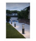 Outdoor Led Dark Grey Bollard Pedestal Lamp 10W 3000K IP65