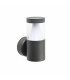 Outdoor LED Wall Lamp Dark Grey 10W 3000K IP65